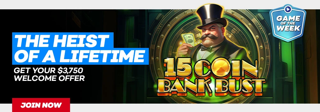 15 coin Bank Bust